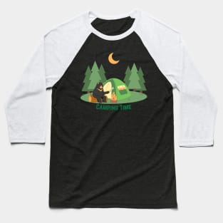 Camping time Baseball T-Shirt